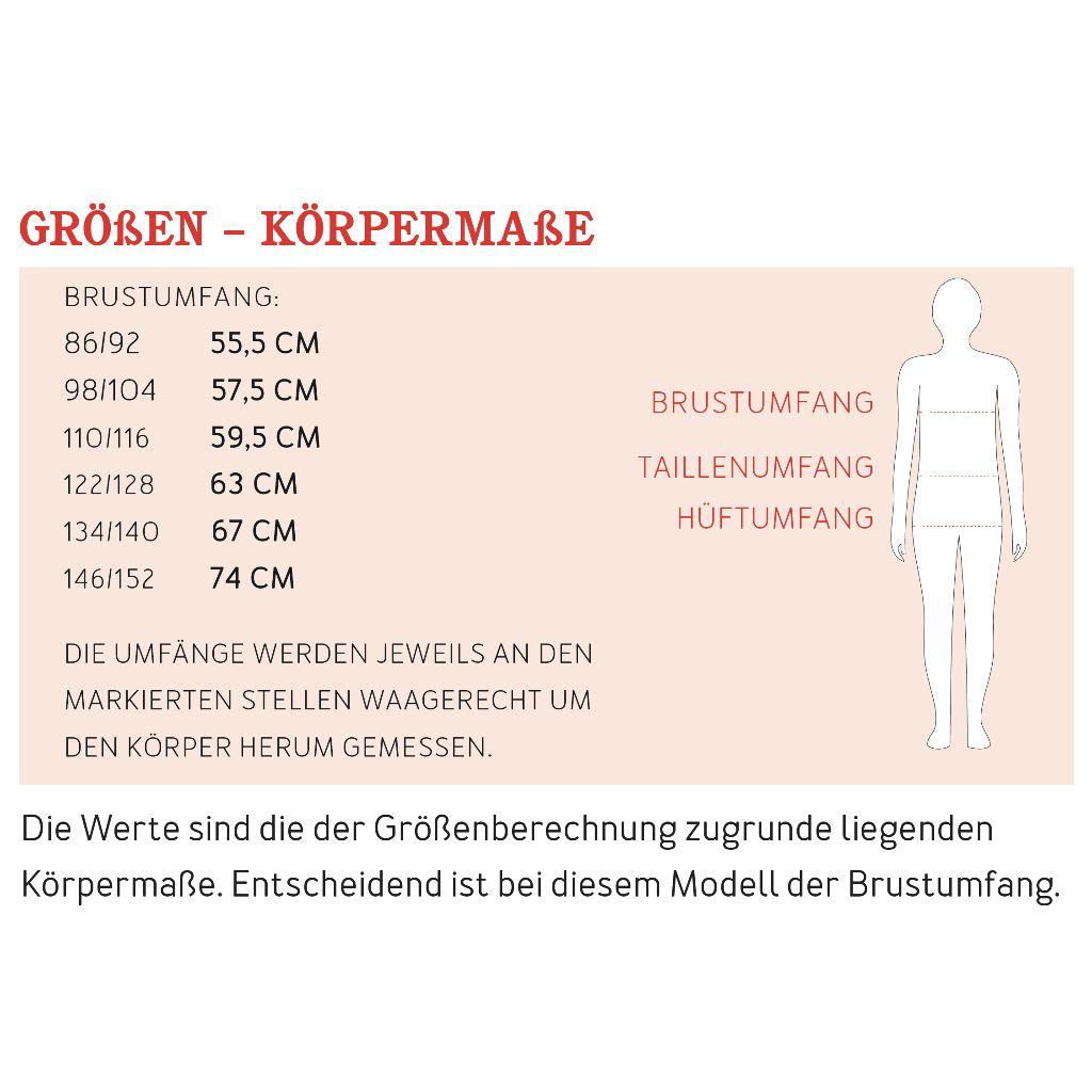 Papierschnittmuster Top Hennie Gr. 86-152